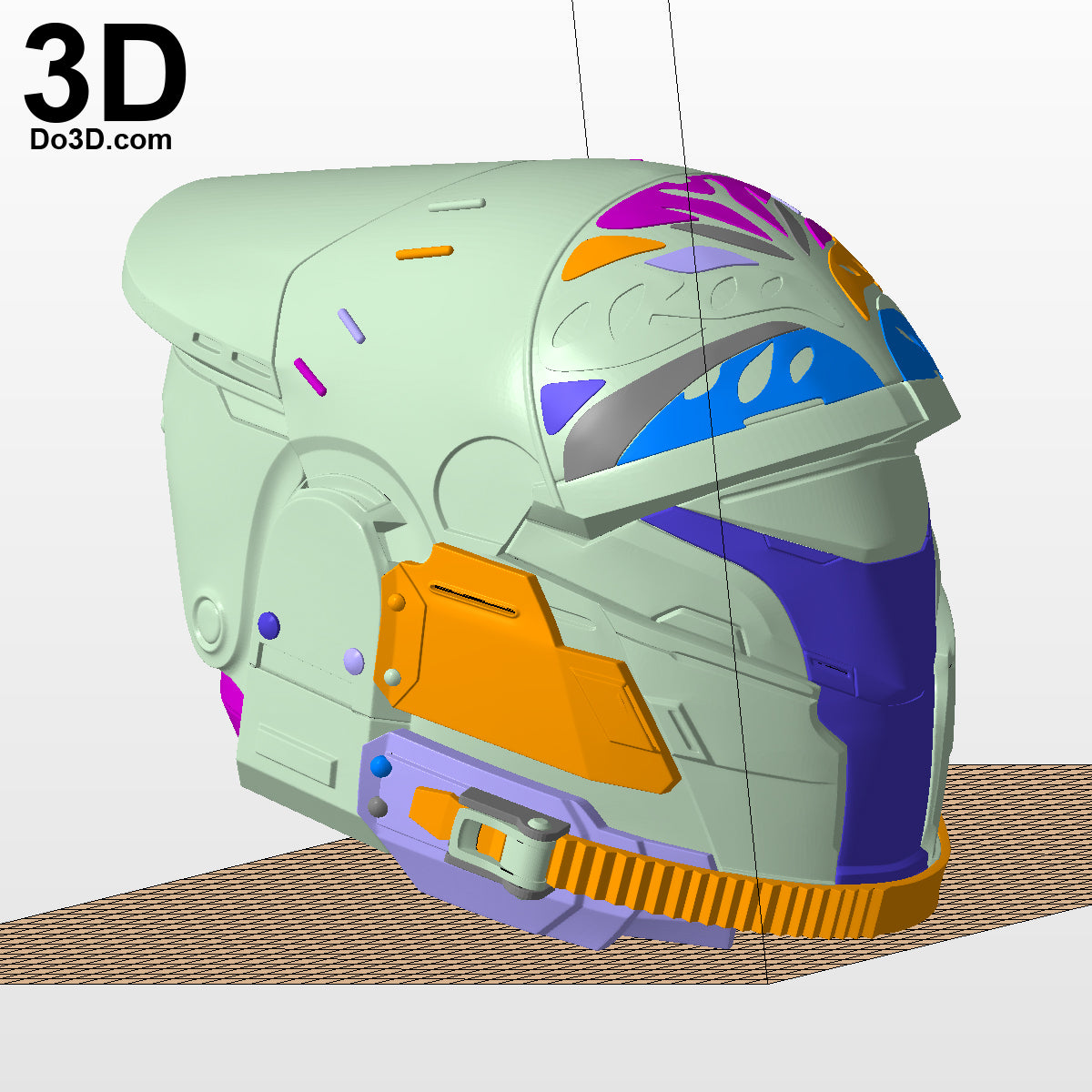 Iron Breed Great Helm Titan Destiny Helmet | 3D Printable Model #2229