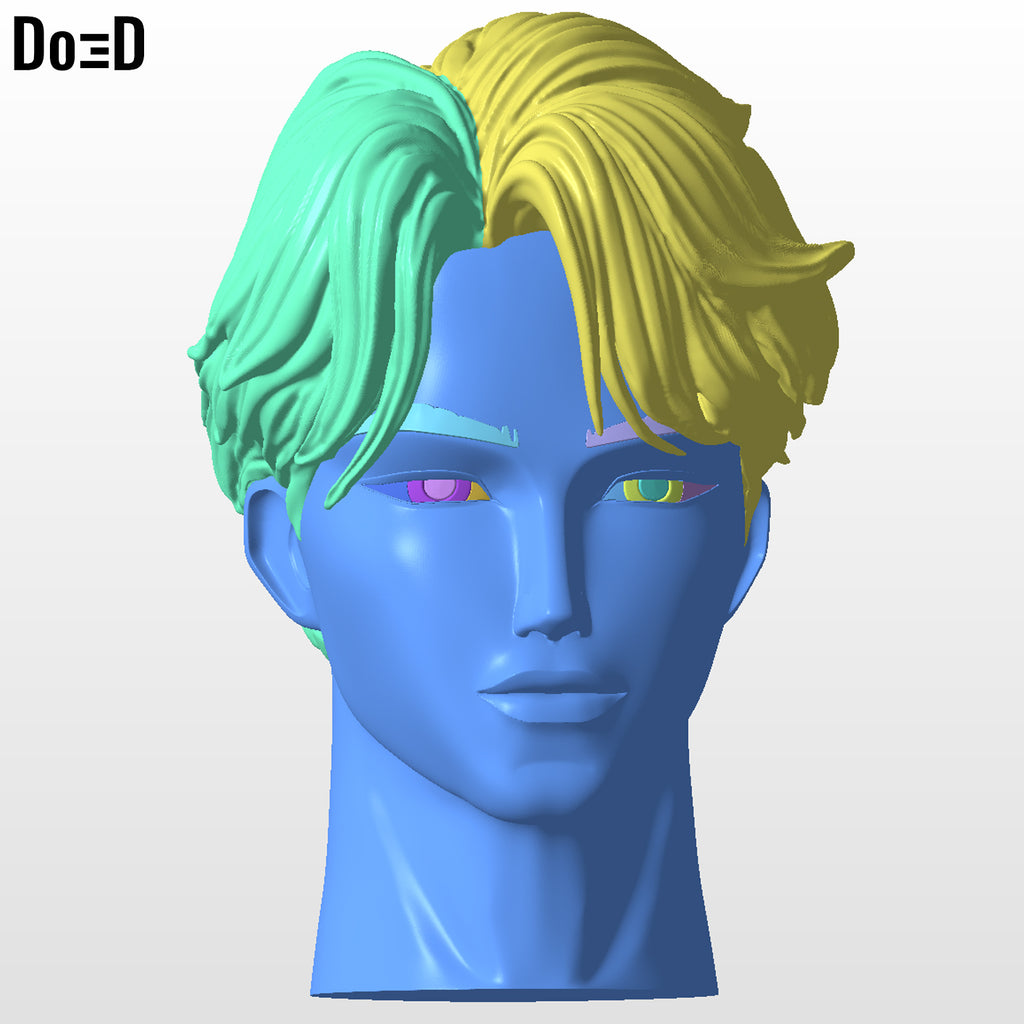 Jinu Figure Head Saja Boys K-Pop Demon Hunters Any Scale 3D Model STL File #JS62