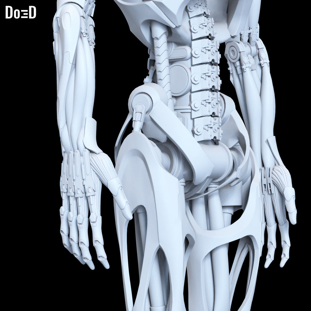 Terminator Rev-9 Statue | 3D Printable Model #TR9