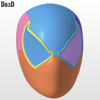 Scarlet Spider-Man Helmet | 3D Printable Model #SS29