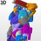 3D Print Model: Avengers Endgame' Iron Patriot Armor Suit File Format STL #6147