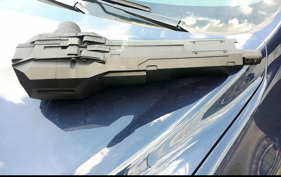 Batmobile BVS Cannon Machine Gun / Blaster | 3D Model Project #823
