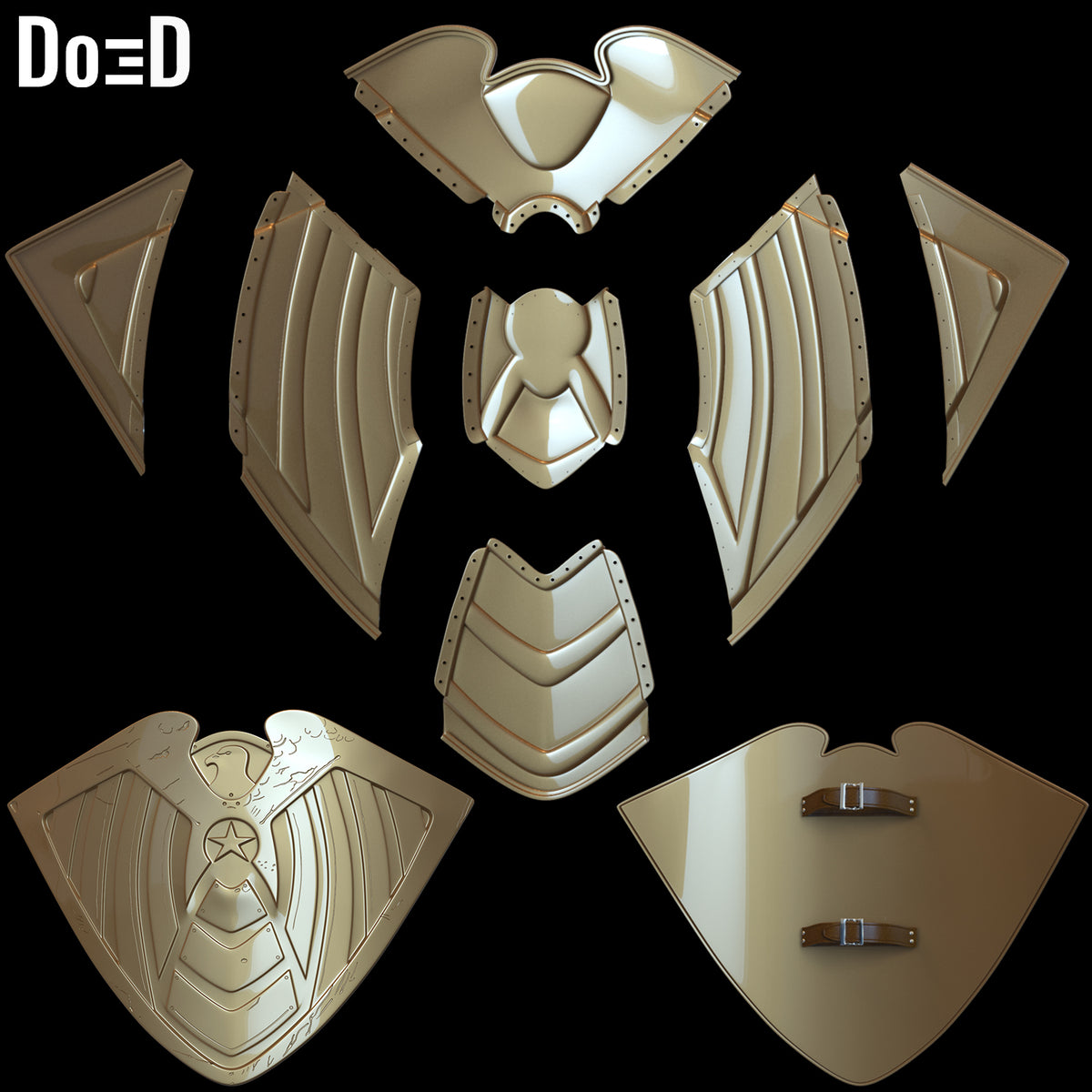 Soldier Boy Shield The Boys | 3D Printable Model STL File #SB66