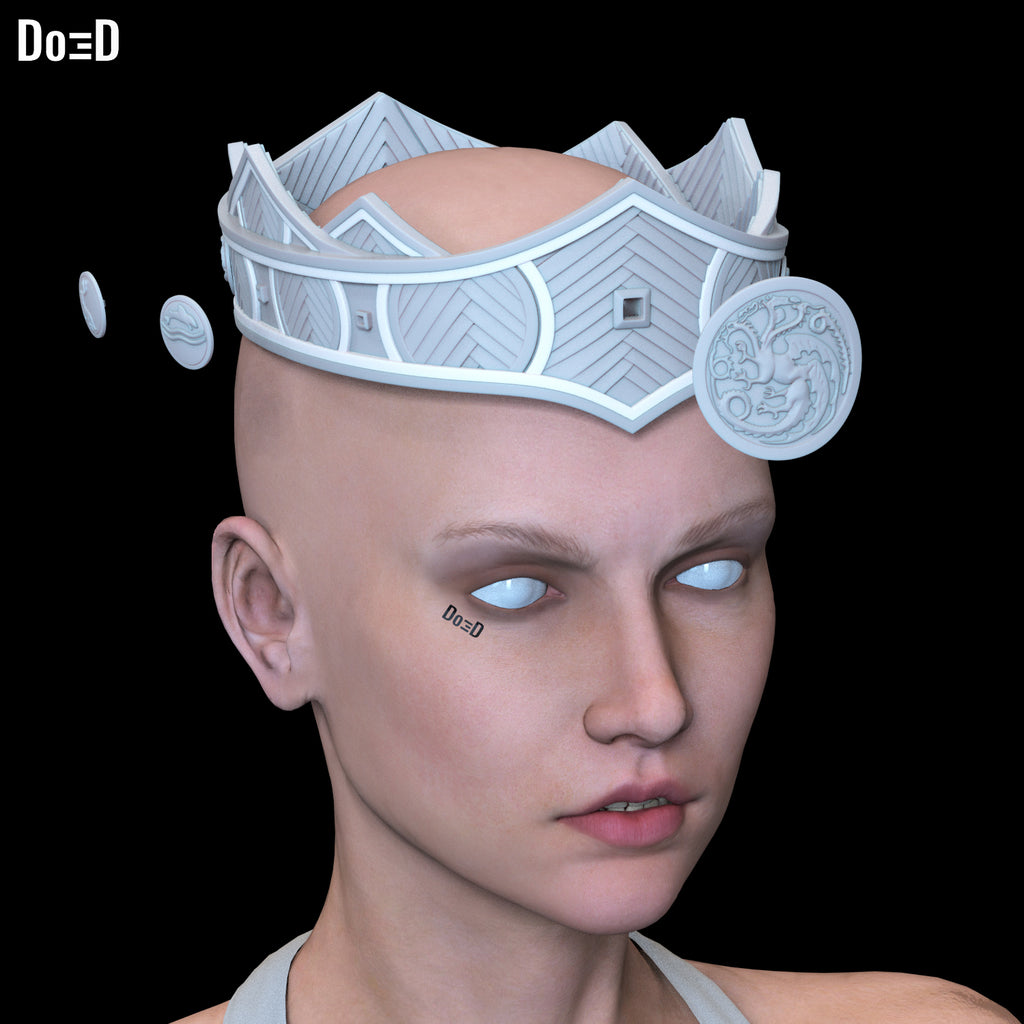 Rhaenyra Targaryen Crown King Viserys House of the Dragon 3D Printable Model #R6