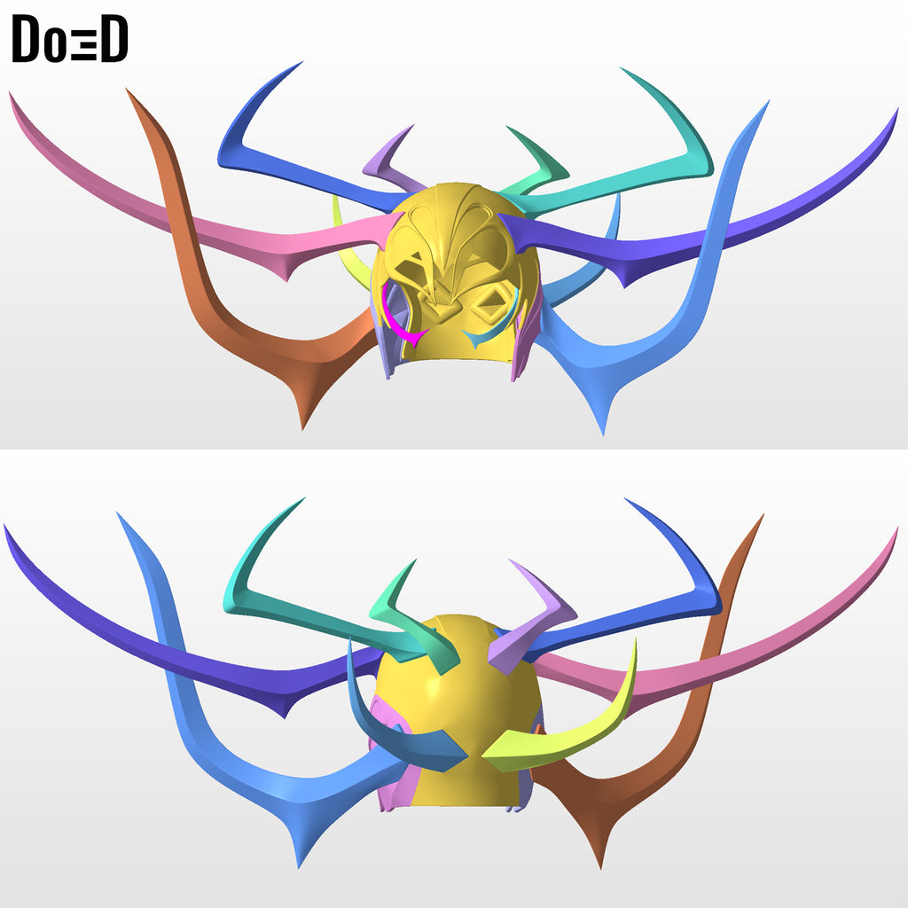 Hela Headdress Helmet from Thor Ragnarok | 3D Printable Model #3615