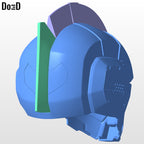 Jack Ultraman Anime Helmet | 3D Printable Model STL file #U111