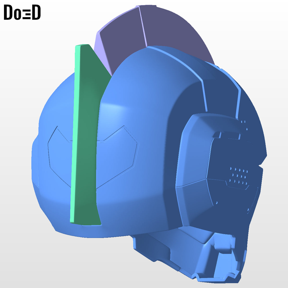 Jack Ultraman Anime Helmet | 3D Printable Model STL file #U111