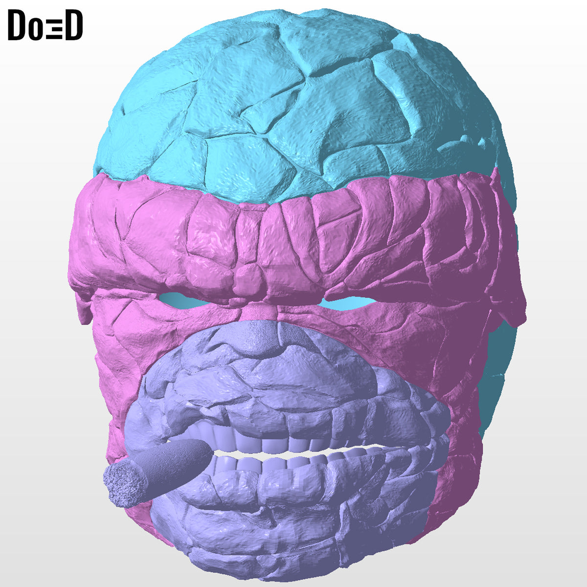Ben Grimm Helmet The Thing Fantastic Four 4 2025 | 3D Printable Model #BG11