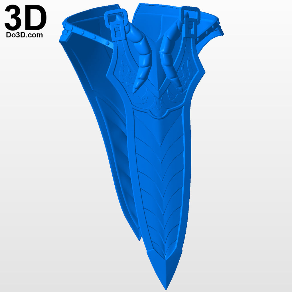 Daedric Full Armor Skyrim Elder Scrolls Online ESO | 3D Printable Model #2874