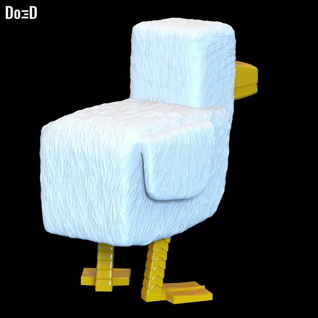 Bundle Steve's Lava Chicken Minecraft Movie | 3D Printable Model STL File #LC22