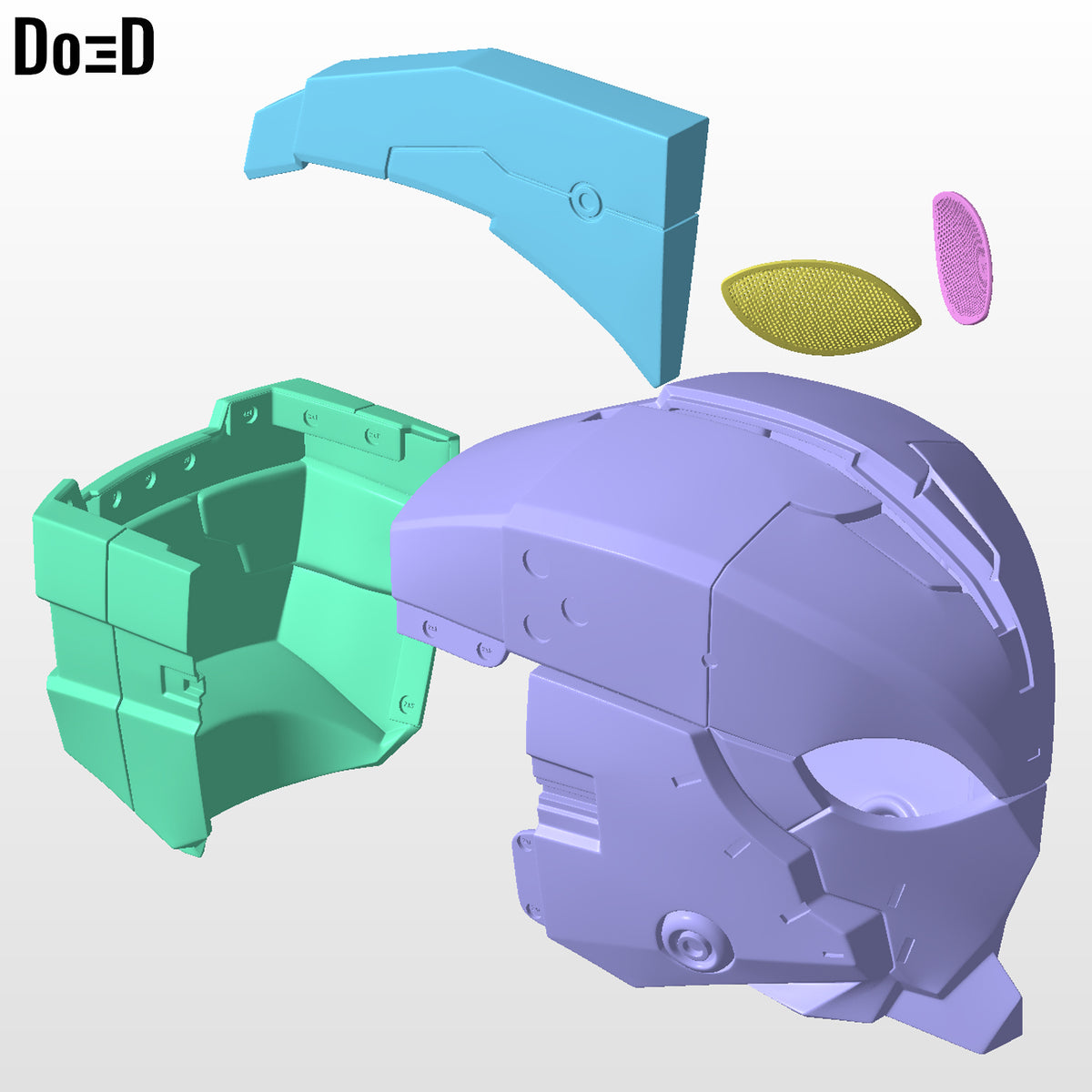 ACE Ultraman Anime Helmet Seiji Hokuto | 3D Printable Model STL file #U312