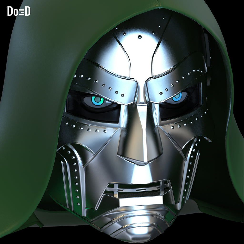 Doctor Doom Helmet Bilibili World Helmet Mask 3D Printable Model #BD24