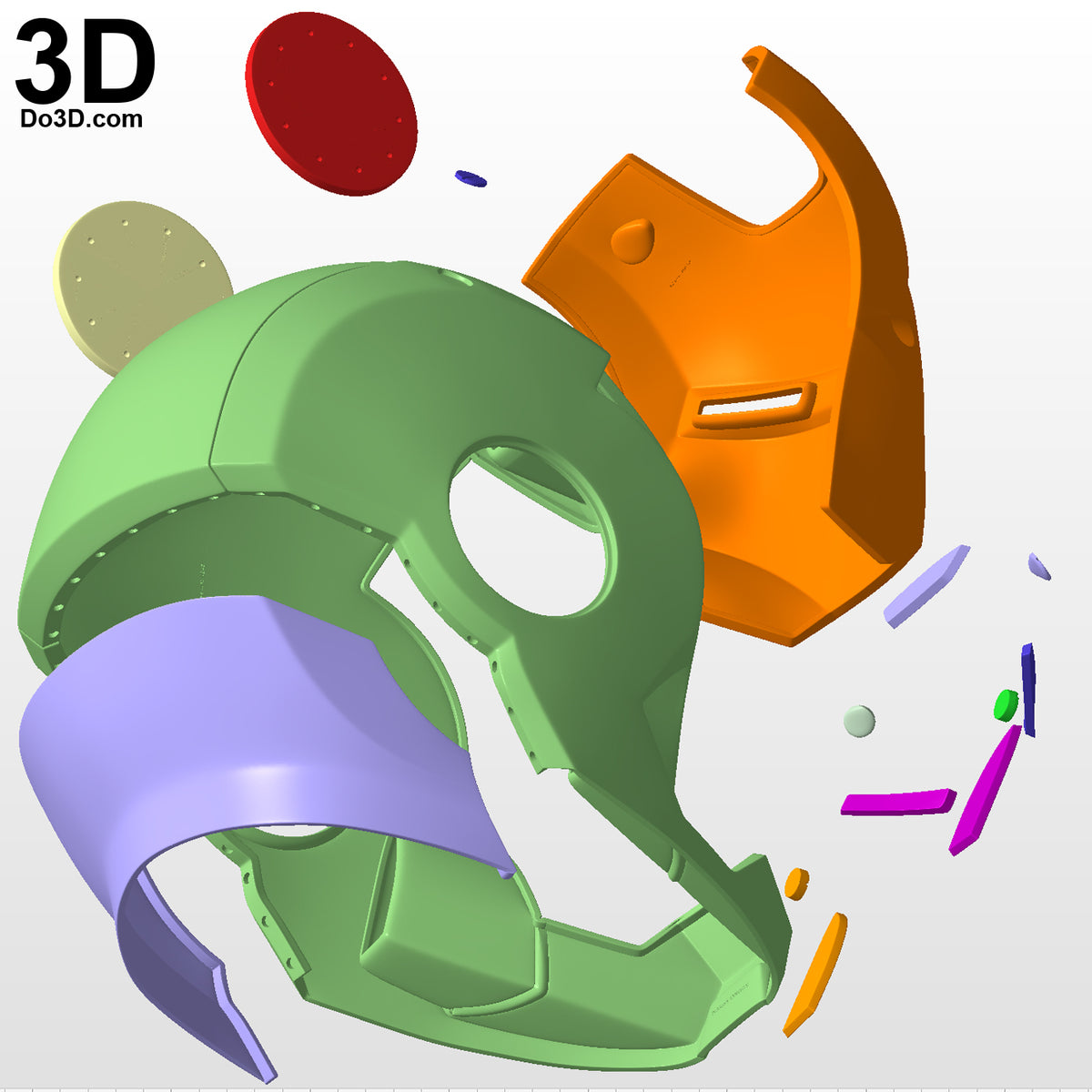 Scuba Iron Man 3 Helmet Mark XXXVII MK 37 | 3D Printable Model #SC31
