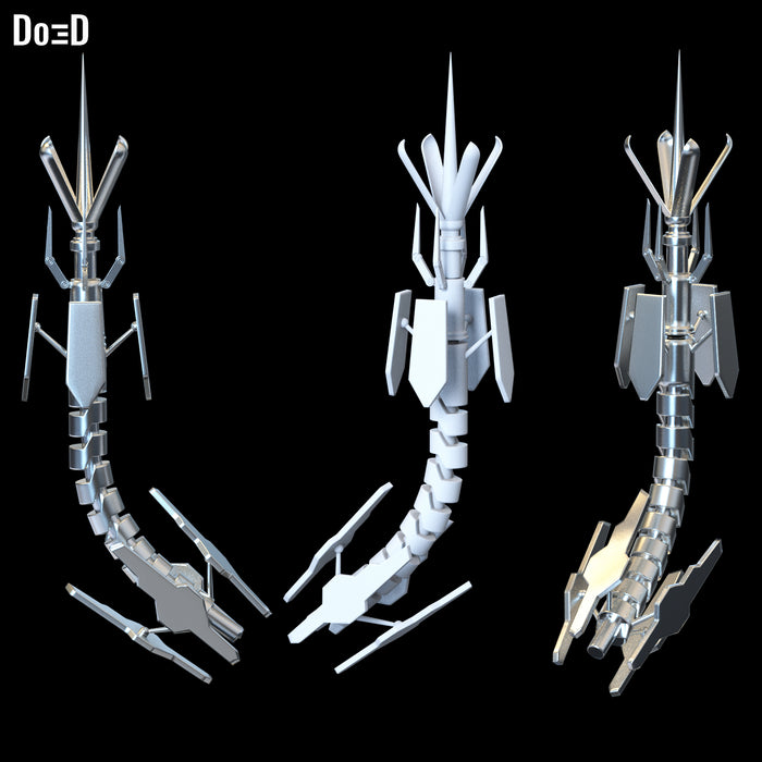 Serpoians Weapon Banana Cutter Dandadan Alien | 3D Printable Model STL #SB29