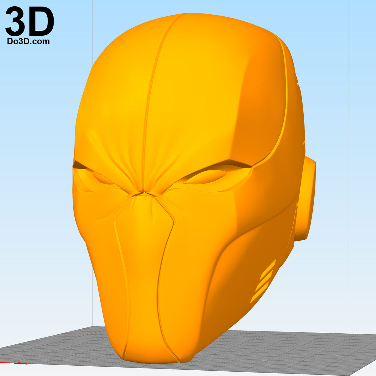 Red Hood Arsenal Helmet Original Design by Do3D.com | 3D Model Project #4261