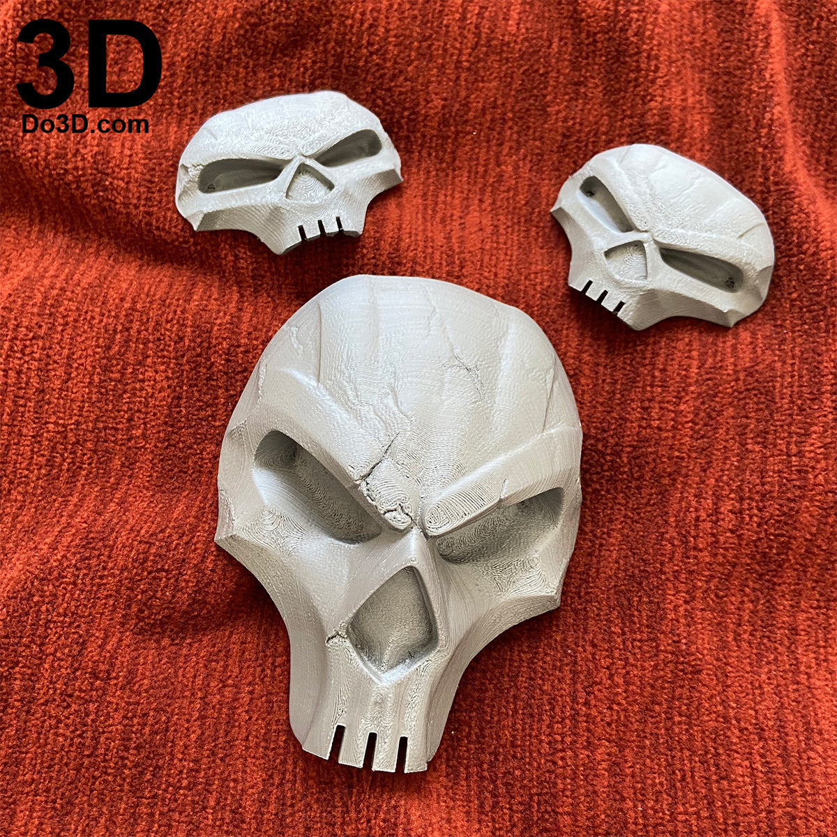 Spawn Mortal Kombat Necklace and Belt Buckle Skulls | 3D Model Project #6595