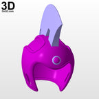Chi-Chi Dragon Ball Helmet | 3D Model Project #5294