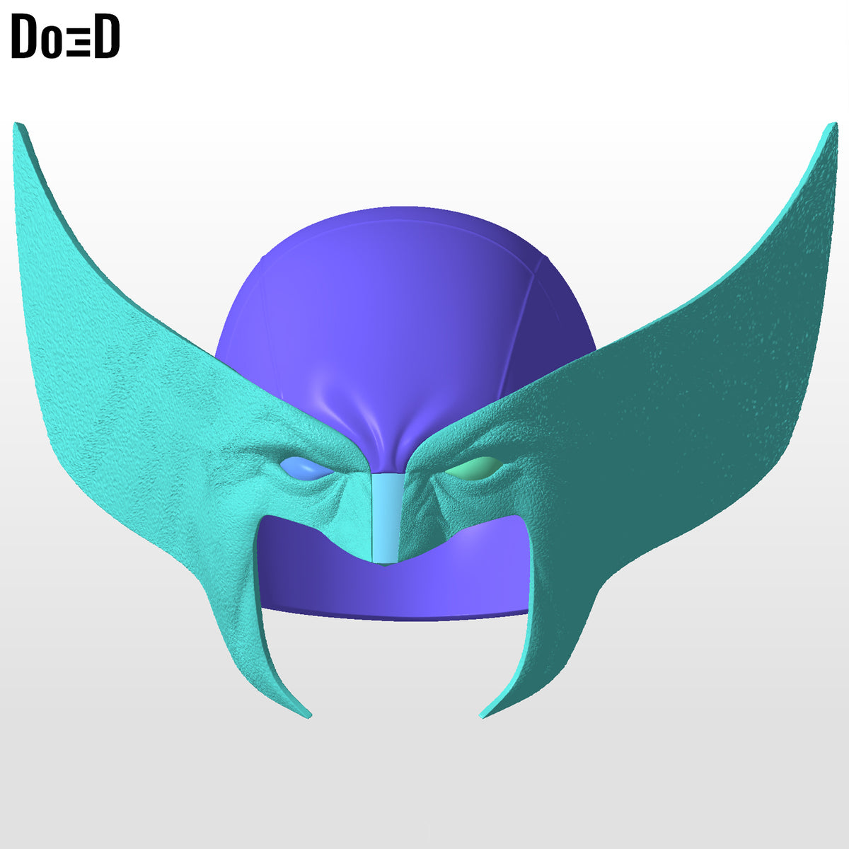 Wolverine Cowl / Helmet (Brown Suit Version) 3D Printable Model Print File #WB13