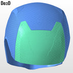 Daredevil Born Again Mask Helmet | 3D Printable Model Print File STL #DB25