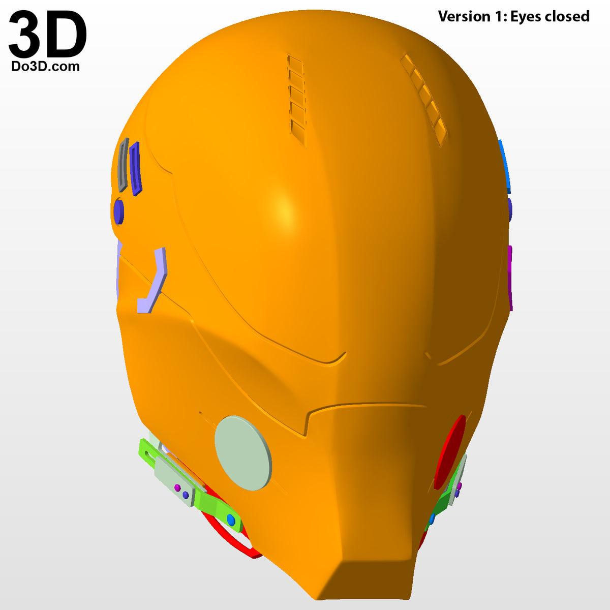 Red Hood Arkham Knight Classic Helmet | 3D Printable Model #2092