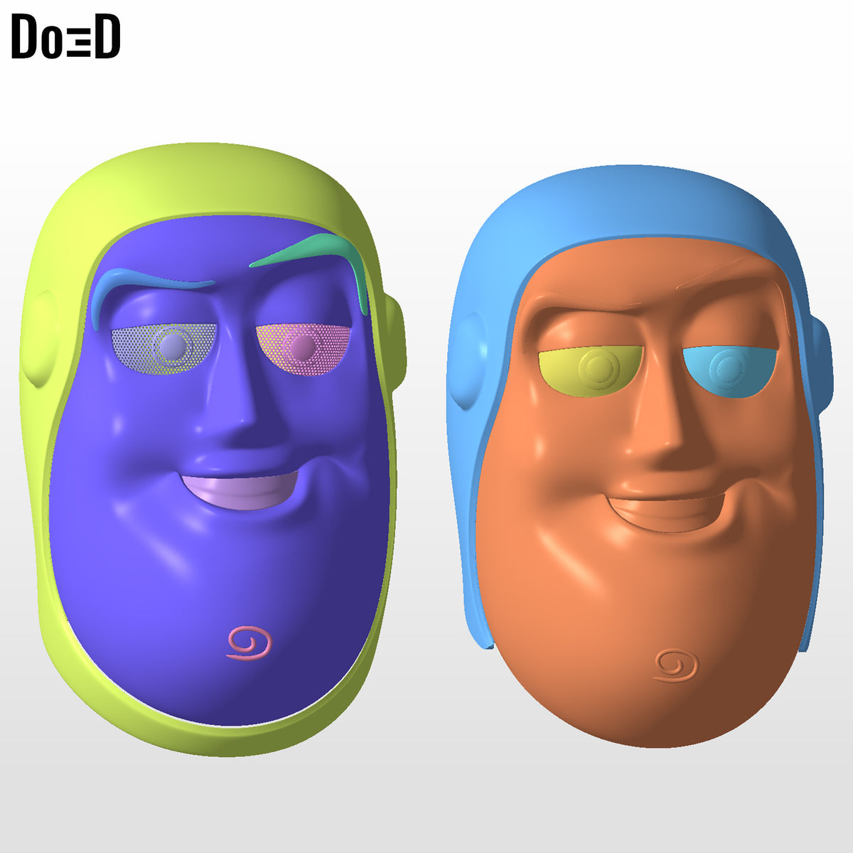 Buzz Lightyear Toy Story Helmet | 3D Printable Model #BL5