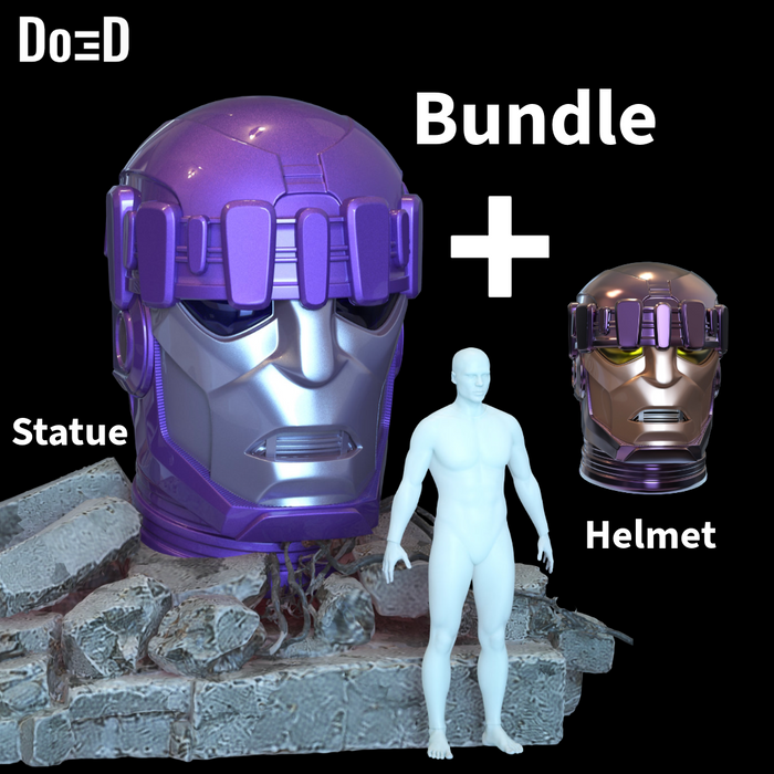 Sentinel Helmet + Life Size Statue Avengers Doomsday 3D Printable Model #SD455