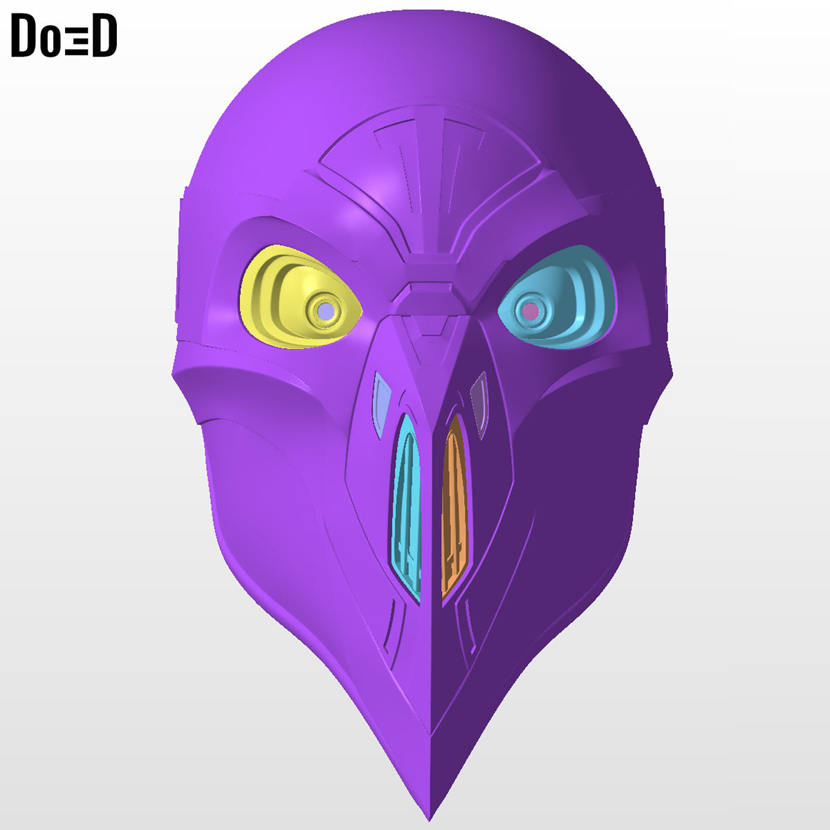 The Eleventh Brother Mask The Crow Helmet Maul Shadow Lord | 3D Model STL #CSL5