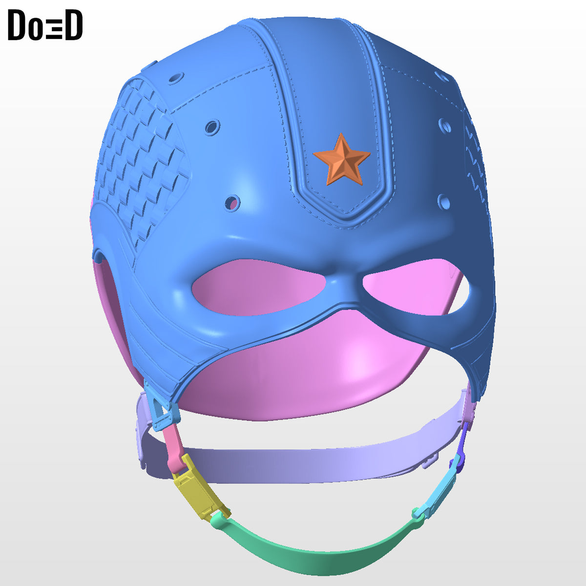 Red Guardian Thunderbolts Helmet | 3D Printable Model #RT51