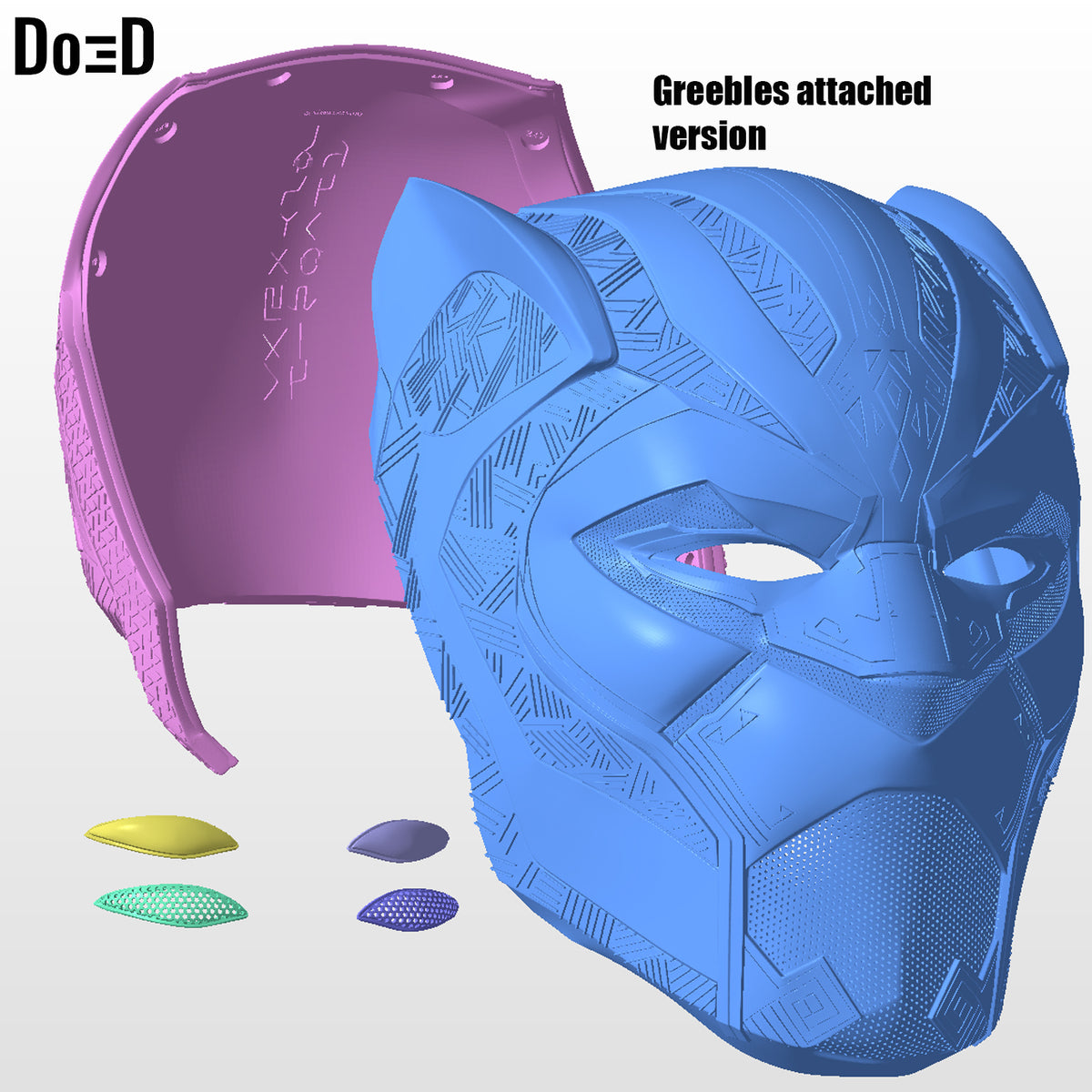 Black Panther 2018 Infinity War Helmet | 3D Printable Model #4396