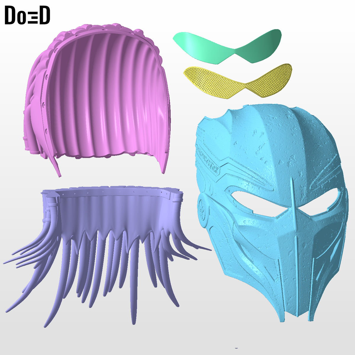 Dek Predator Badlands Full Body Cosplay 3D Printable Model STL #D1211