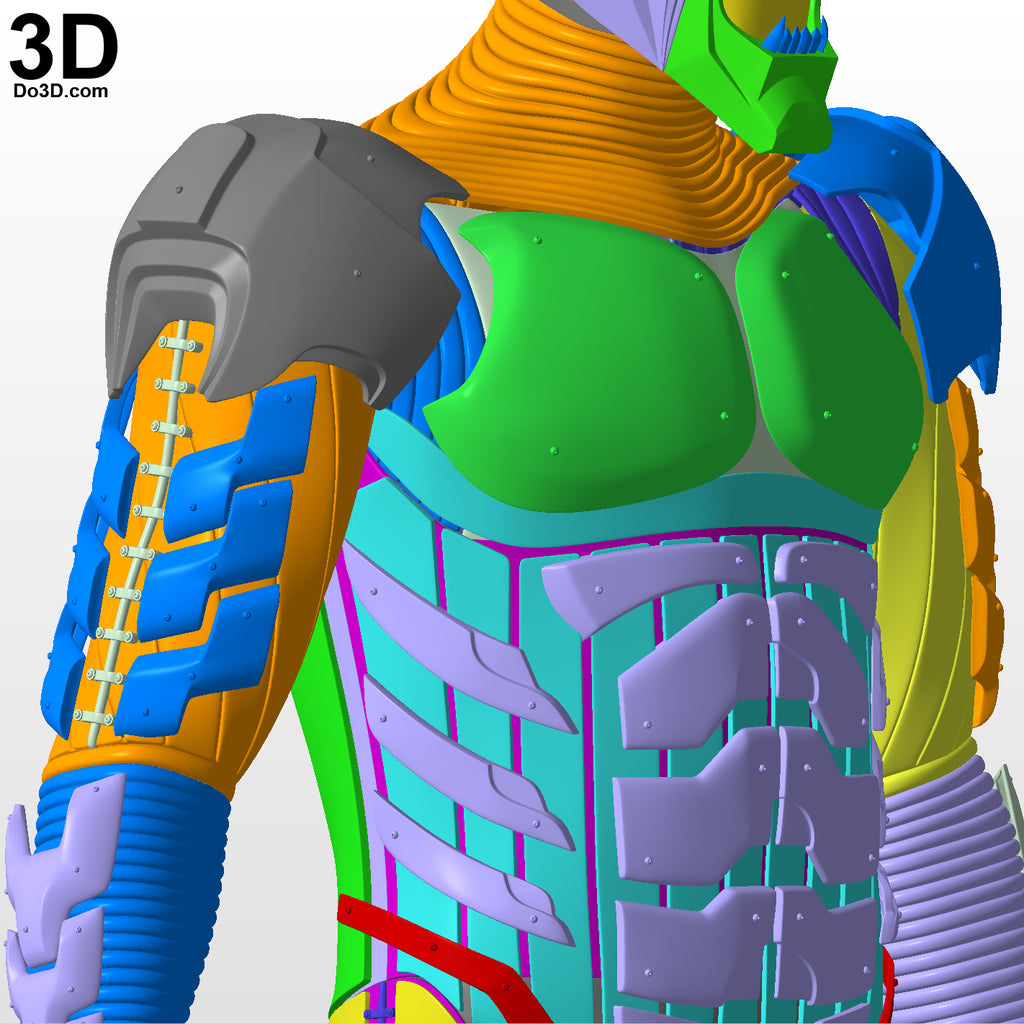 Green Goblin Helmet & Full Body Armor Pumpkin Bomb | 3D Printable Model #G288