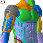 Green Goblin Helmet & Full Body Armor Pumpkin Bomb | 3D Printable Model #G288