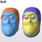 Bundle Buzz Lightyear Toy Story Helmet | 3D Printable Model #BLB26