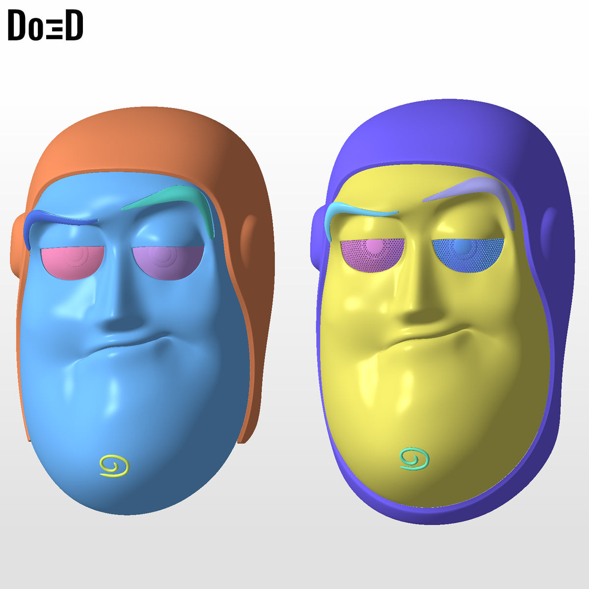 Bundle Buzz Lightyear Toy Story Helmet | 3D Printable Model #BLB26