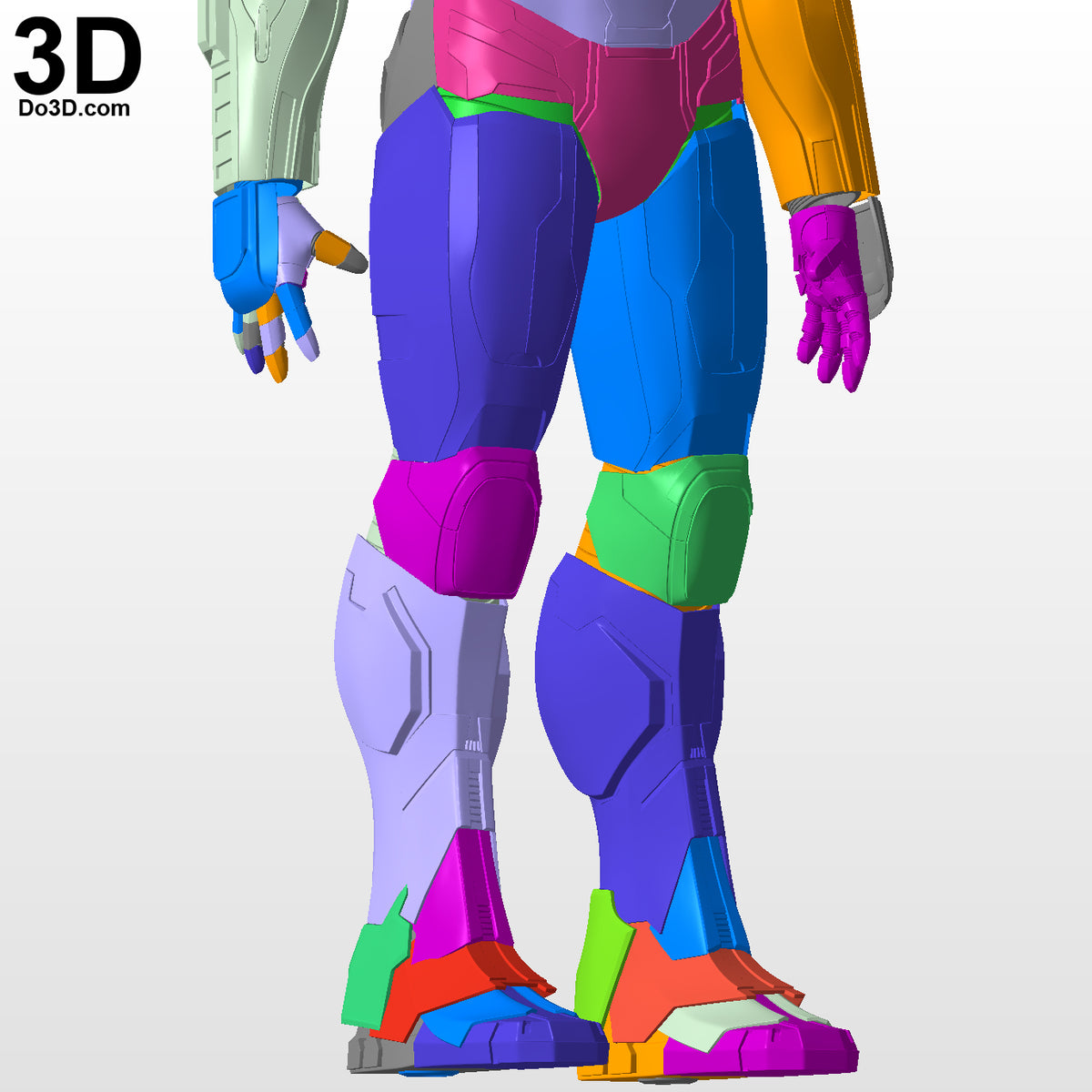 Iron Man Avengers Team Suit Armor Mark VI MK 6 Endgame 3D Printable Model #A591