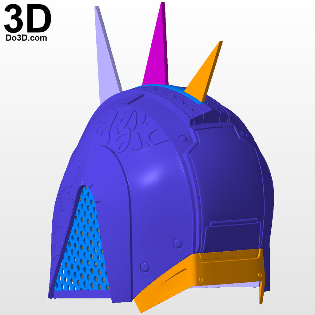 Iron Camelot Hood Helmet from Destiny | 3D Model Project #849