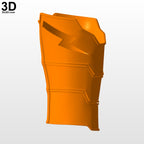 Shazam! Armor Set Cosplay Replica Prop Armors | 3D Model Project #5749