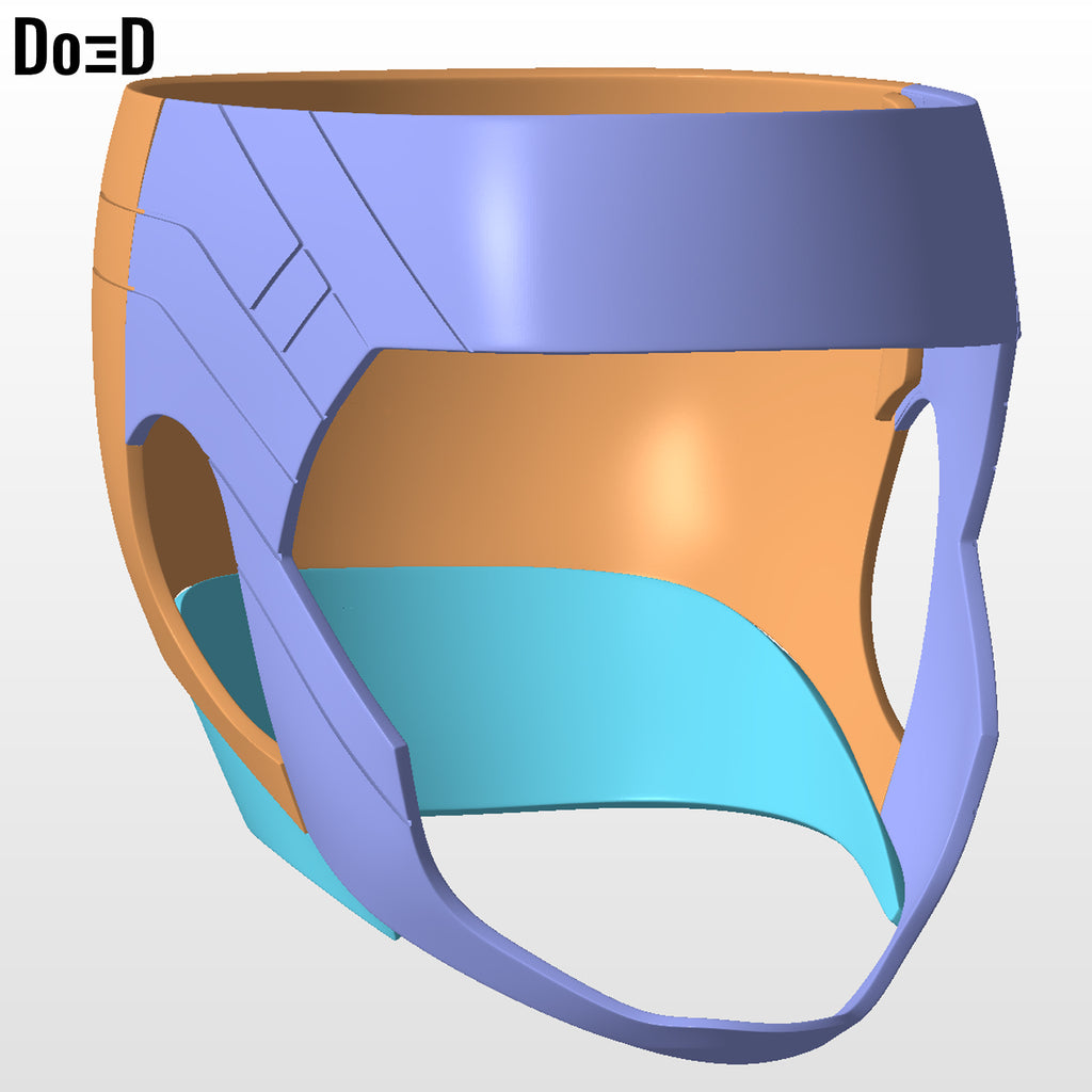 Female Gambit Girl Full Body Armor Set 3D Printable Model STL File #FG854