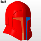 Praetorian Guard Helmet Moff Gideon Mandalorian 3D Printable Model STL File #P11
