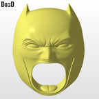 Batman Popcorn Bucket / Container Do3D Screamer 3D Printable Model STL #BB28