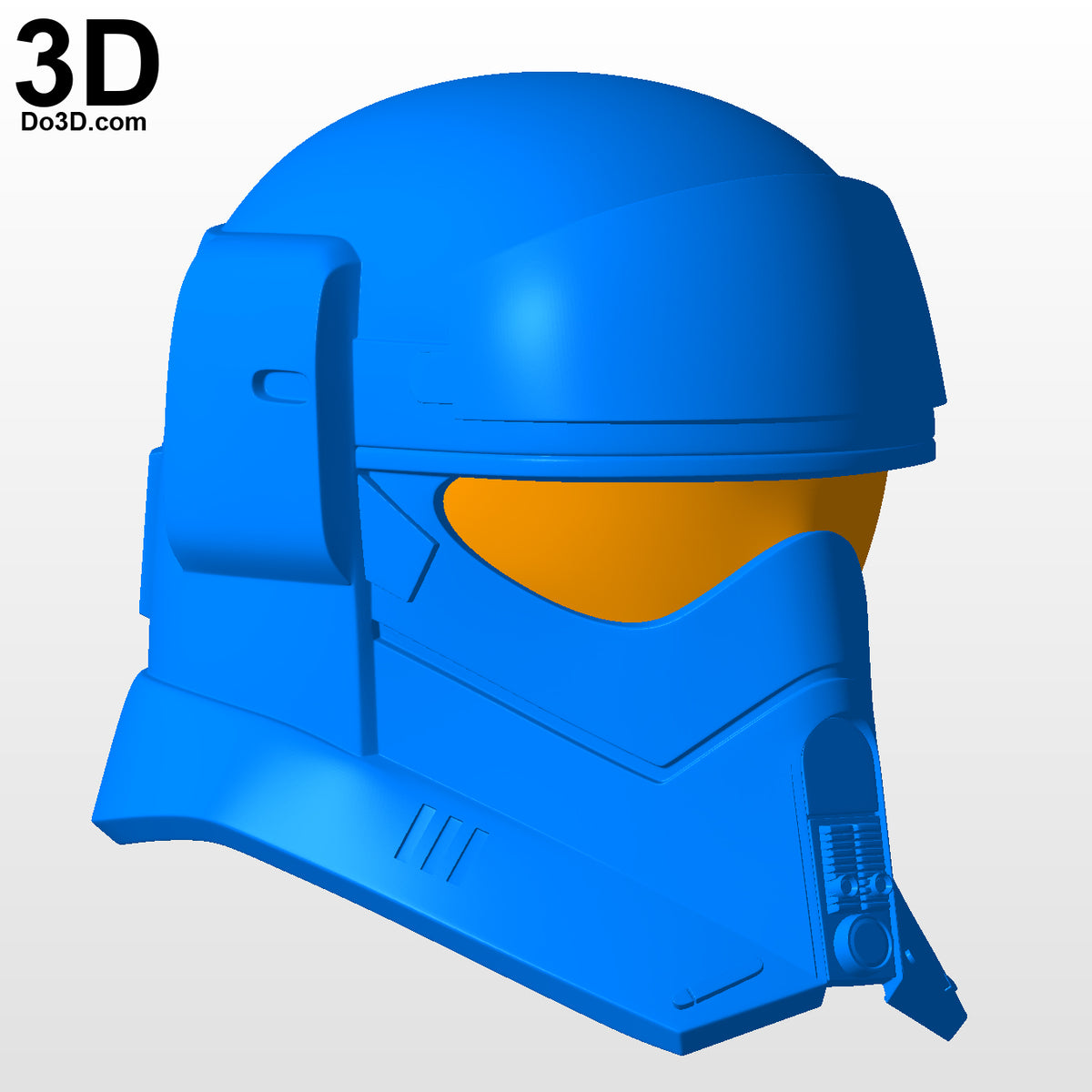 Mountain Trooper Star Wars Helmet | 3D Model Project #5966