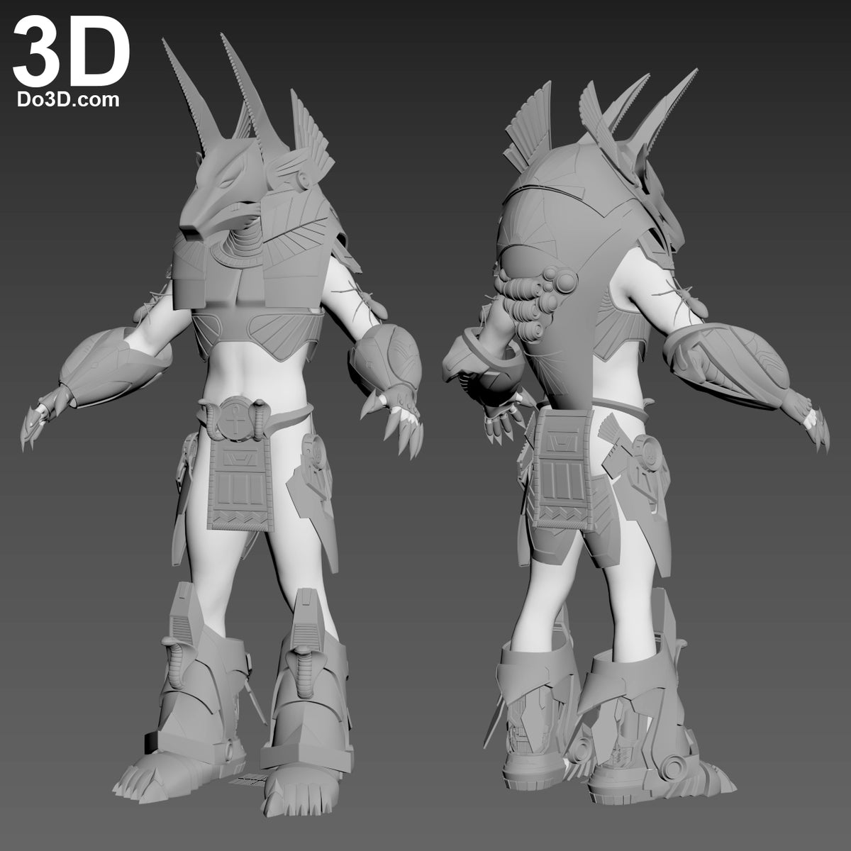 Anubis Helmet and Armor Nakhti Empire in Unreal Championship 2 Project #1988