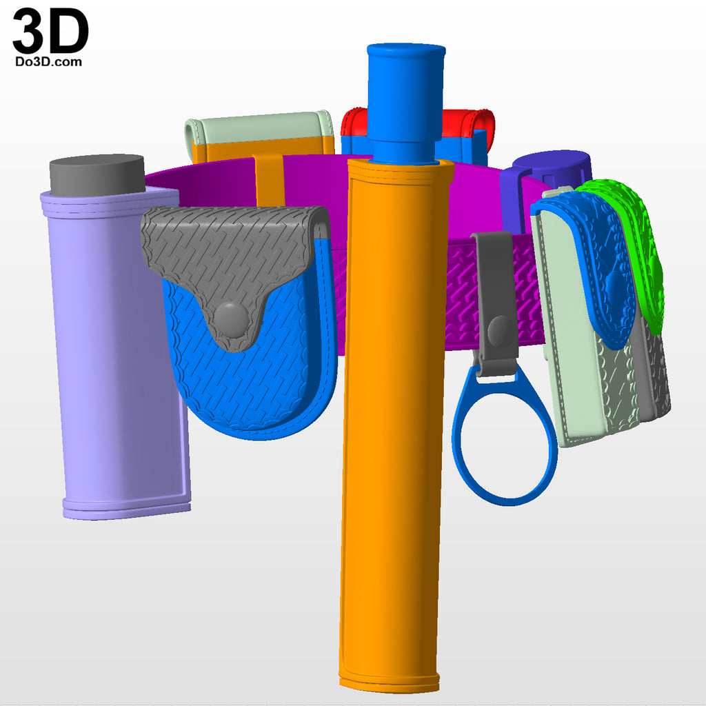 The Batman Utility Belt, Pocket, Pouch Boxes 3D Printable Model Print File #TB67