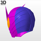 Kamen Rider W Cyclone Joker Helmet | 3D Model Project #5593