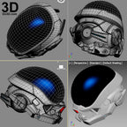 Mass Effect Andromeda Ryder Pathfinder Helmet | 3D Printable Model #1975