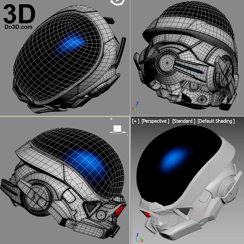 Mass Effect Andromeda Ryder Pathfinder Helmet | 3D Printable Model #1975