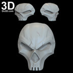 Spawn Mortal Kombat Necklace and Belt Buckle Skulls | 3D Model Project #6595