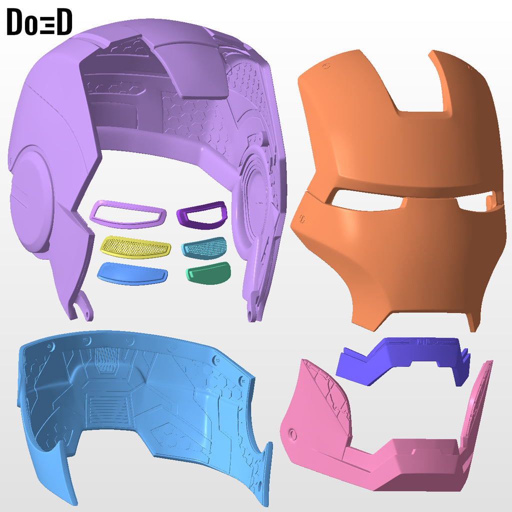 Iron Man Mark III Full Body Armor Suit MK 3 Version 2 | 3D Printable Model #V23