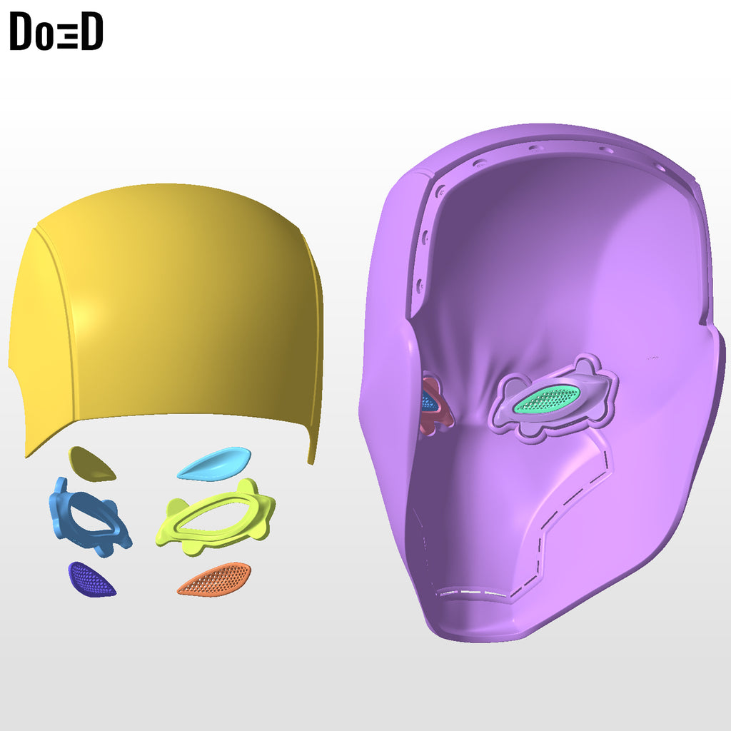 Red Hood Rebirth Helmet V2 | 3D Printable Model #3329