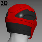Red Hood Injustice 2 Variant Helmet 002 Cowl | 3D Printable Model #4219